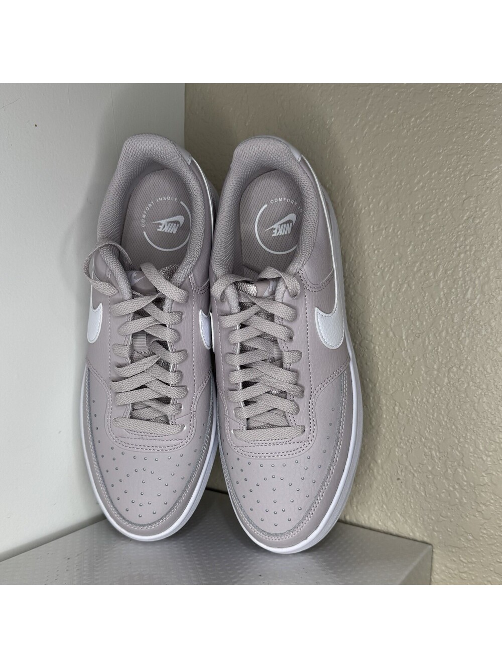 Nike Court Vision Alta DM0113-005 Women’s Size 10 Platform Sneakers Pink EUC - Picture 5 of 8